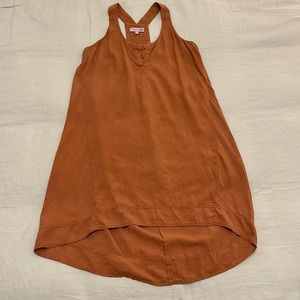 Calypso St. Barth - Orange Silk Dress